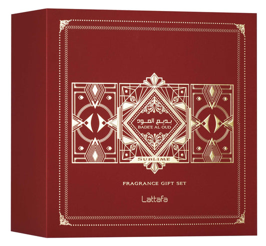 Lattafa Gift Set – Badee Al Oud Sublime
