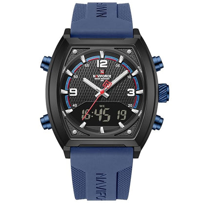NAVIFORCE NF9242 Dynamic Racing Style Multifunctional Analog-Digital Watch