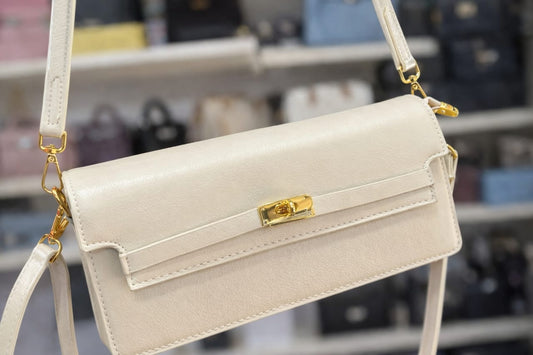 Classic Black Shoulder Bag