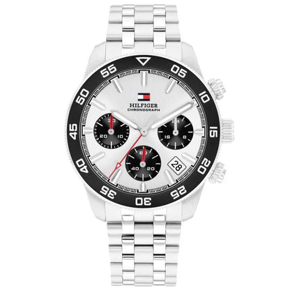 Men's Chronograph Stainless Steel Bracelet Watch 41mm
