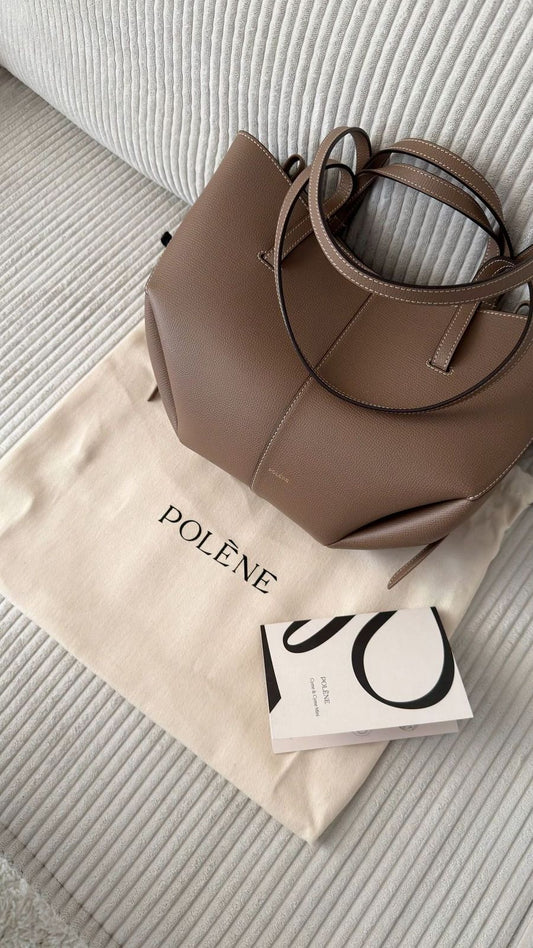 Polène Medium Structured Tote Bag