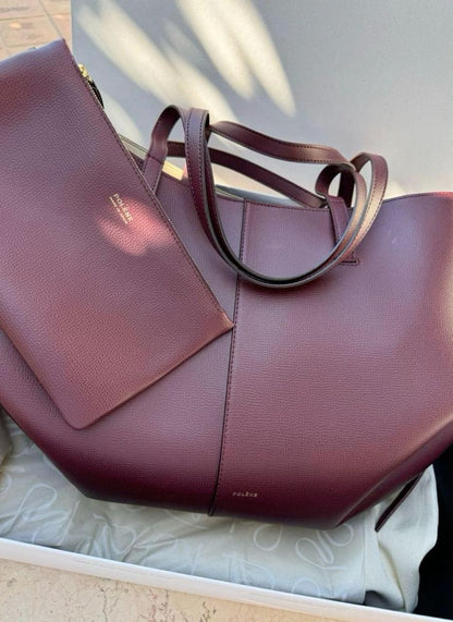 Polène Medium Structured Tote Bag