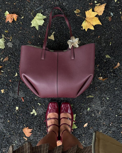 Polène Medium Structured Tote Bag