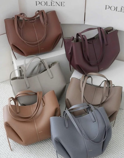 Polène LARGE Structured Tote Bag