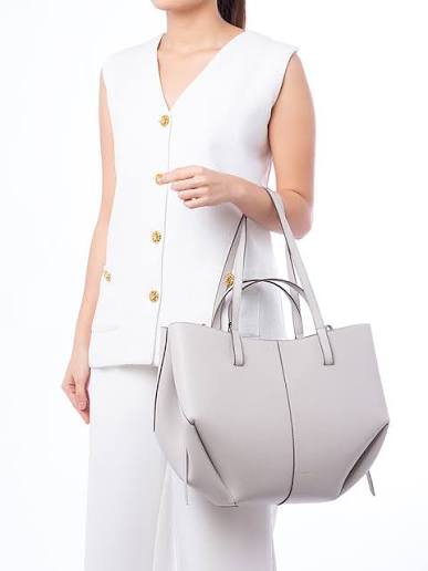 Polène LARGE Structured Tote Bag