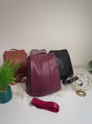 Women’s Convertible Backpack & Shoulder Bag