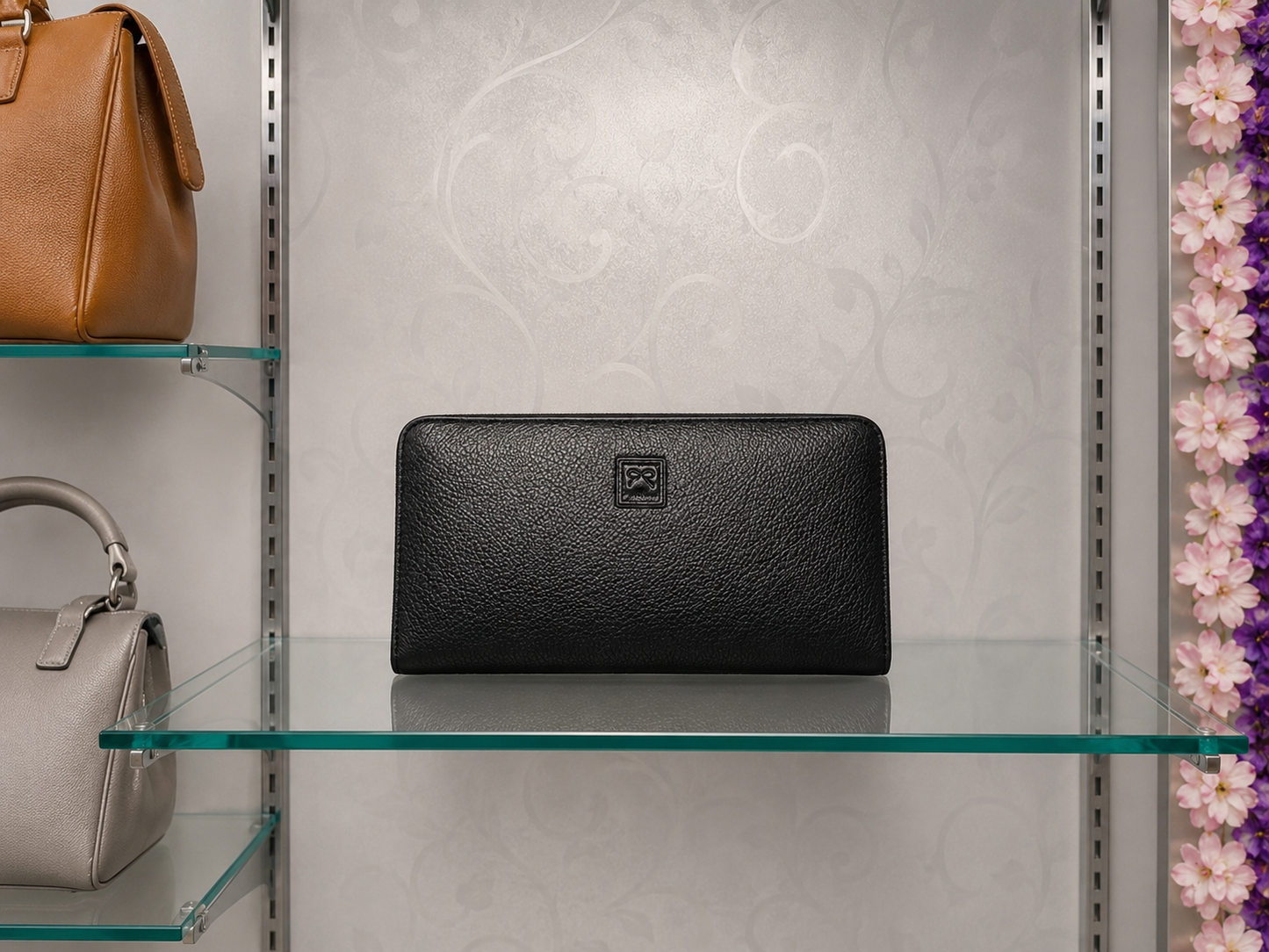Elegant Long Zip Wallet